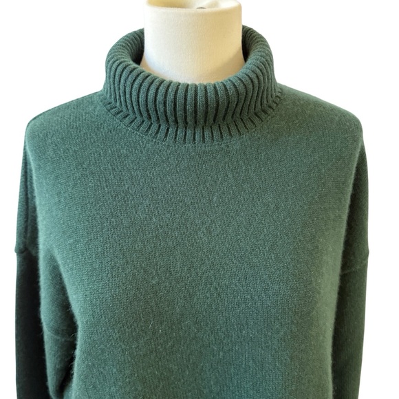 J MCLAUGHLIN DINA SWEATER S CASHMERE TURTLENECK LUXURY WARM CHIC OFFICE … - Picture 3 of 11